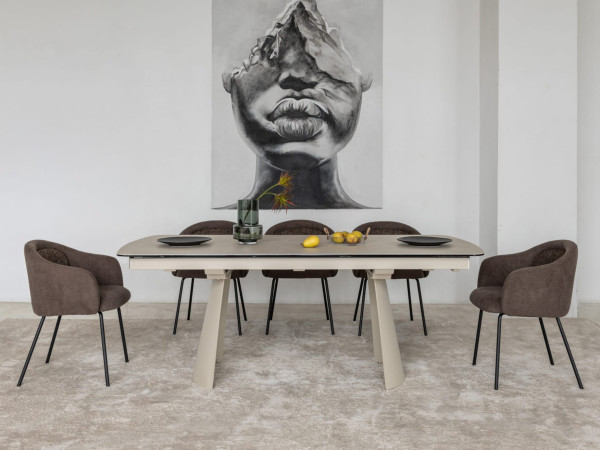 Стул Vetro Mebel M-242 Шоколадный/черный-12