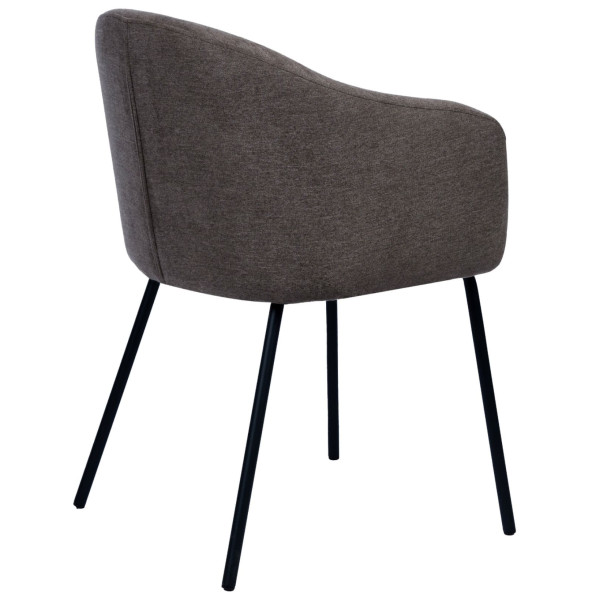 Стул Vetro Mebel M-242 Шоколадный/черный-3