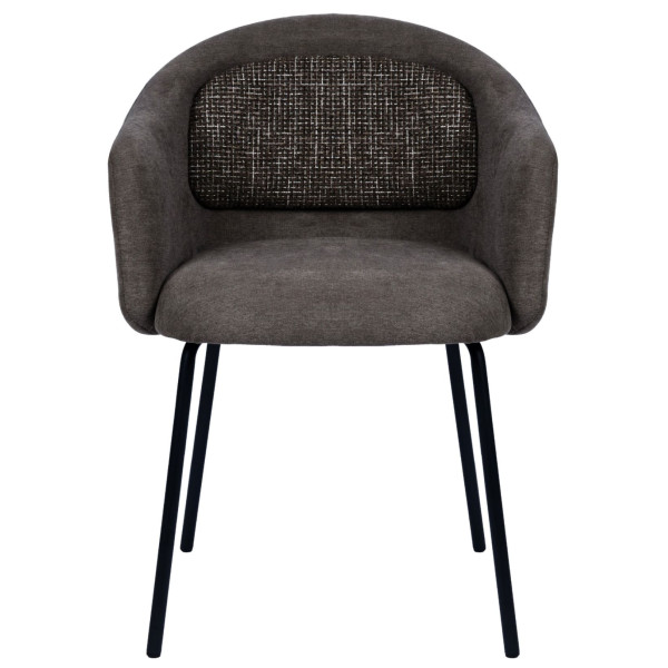 Стул Vetro Mebel M-242 Шоколадный/черный-1