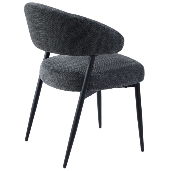 Стул Vetro Mebel M-245 Графитовый/черный ткань-3