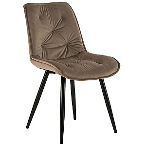Стілець Vetro Mebel M-48 Капучіно велюр