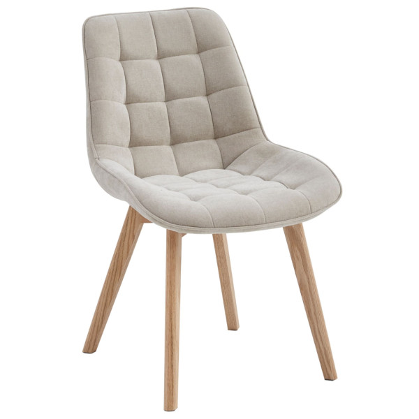 Стілець Vetro Mebel M-79 Бежевий льон/натуральний каучук-0