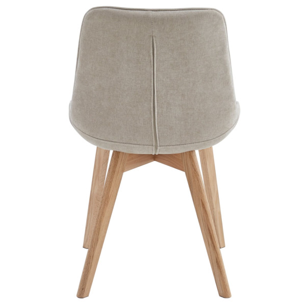 Стілець Vetro Mebel M-79 Бежевий льон/натуральний каучук-4