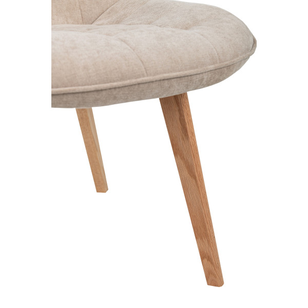 Стілець Vetro Mebel M-79 Бежевий льон/натуральний каучук-9