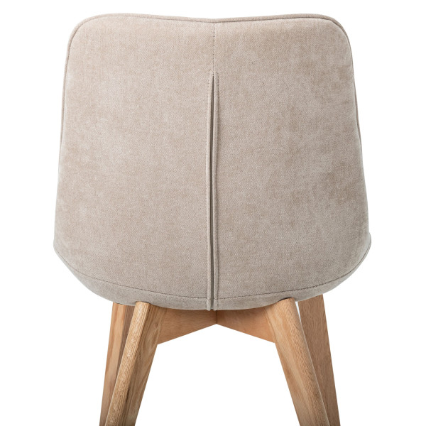 Стілець Vetro Mebel M-79 Бежевий льон/натуральний каучук-11