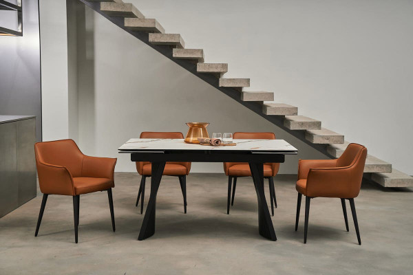 Стул Vetro Mebel M-90 Терракотовый экокожа-1