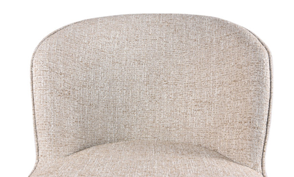 Стілець поворотний Vetro Mebel R-160 Френч ваніль/капучіно-16