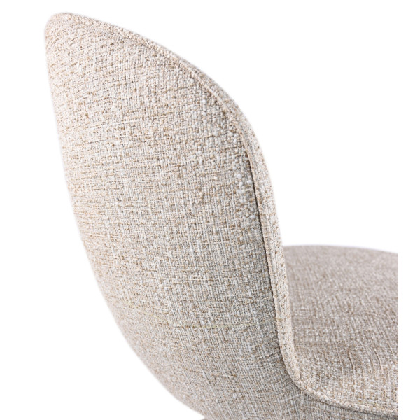 Стілець поворотний Vetro Mebel R-160 Френч ваніль/капучіно-19