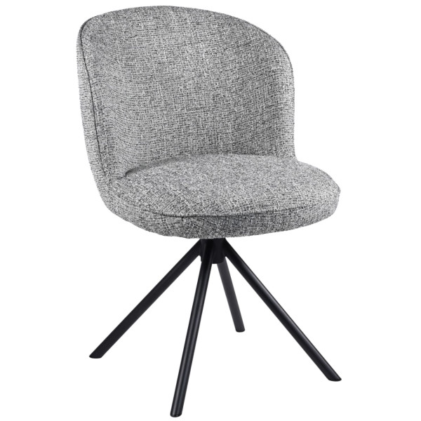 Стул поворотный Vetro Mebel R-160 Графитовый/черный-0