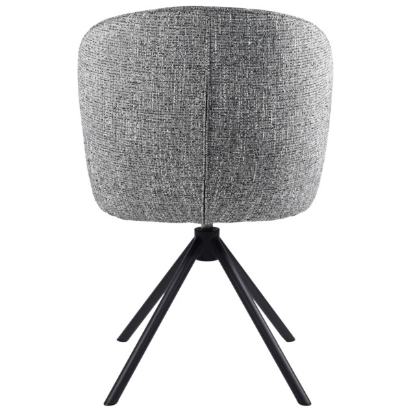 Стул поворотный Vetro Mebel R-160 Графитовый/черный-13