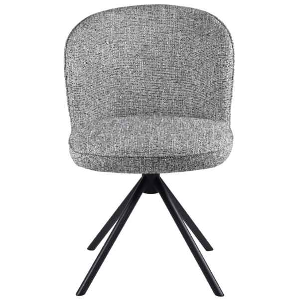 Стул поворотный Vetro Mebel R-160 Графитовый/черный-10