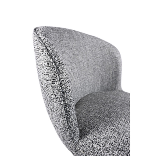 Стул поворотный Vetro Mebel R-160 Графитовый/черный-18