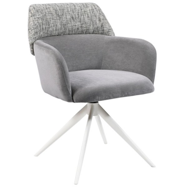 Стул поворотный Vetro Mebel R-165 Прованс/белый-0