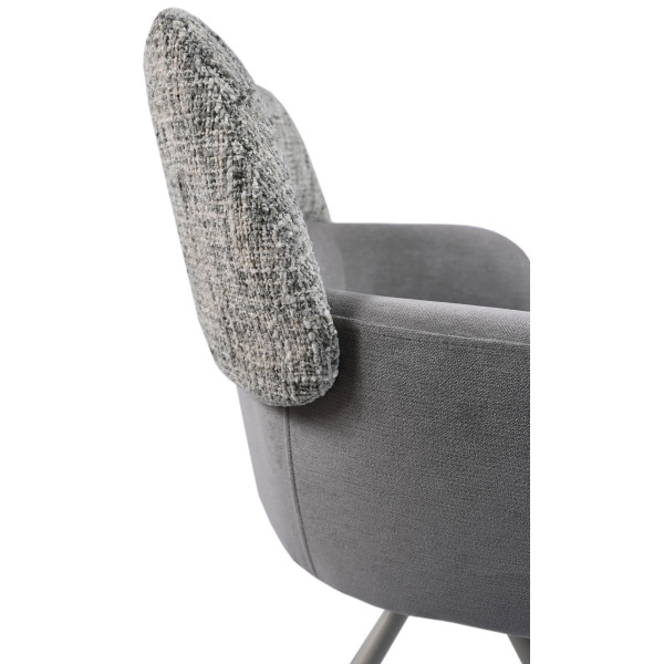 Стул поворотный Vetro Mebel R-165 Прованс/белый-14