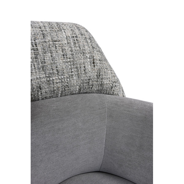 Стул поворотный Vetro Mebel R-165 Прованс/белый-11