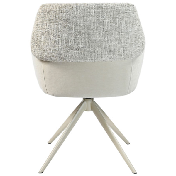 Стілець поворотний Vetro Mebel R-165 Тофу/капучіно-13