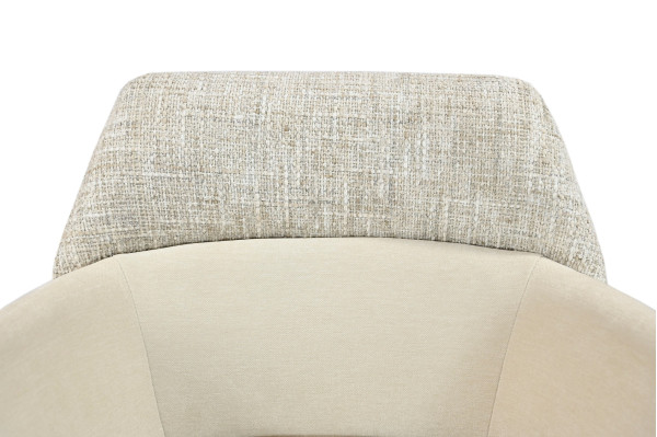 Стілець поворотний Vetro Mebel R-165 Тофу/капучіно-14