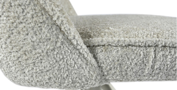 Стул поворотный Vetro Mebel R-168 Жемчужный нюд/белый-17