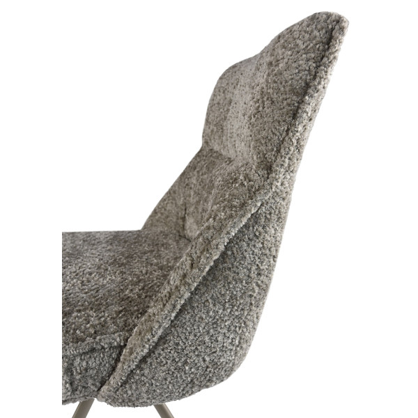 Стілець поворотний Vetro Mebel R-168 Перлинний тауп/капучіно-15