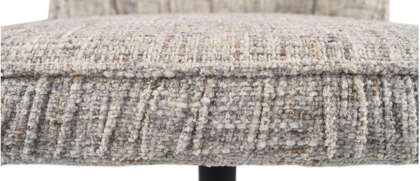 Стул поворотный Vetro Mebel R-170 Серебряный/черный-11