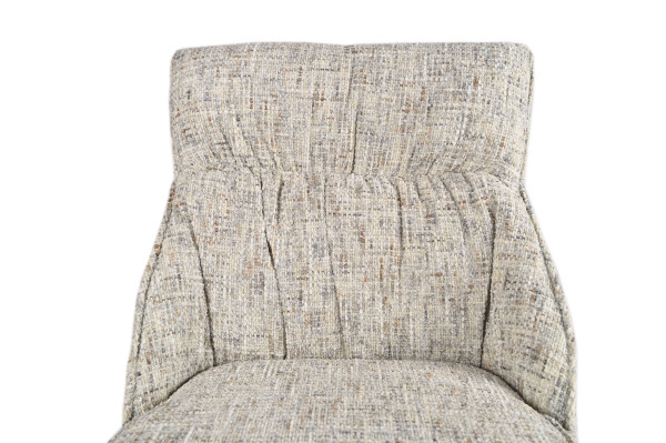 Стул поворотный Vetro Mebel R-170 Серебряный/черный-10