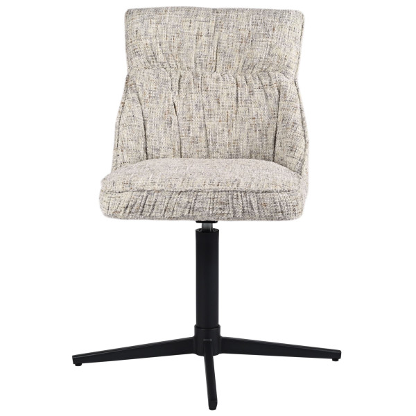 Стул поворотный Vetro Mebel R-170 Серебряный/черный-6