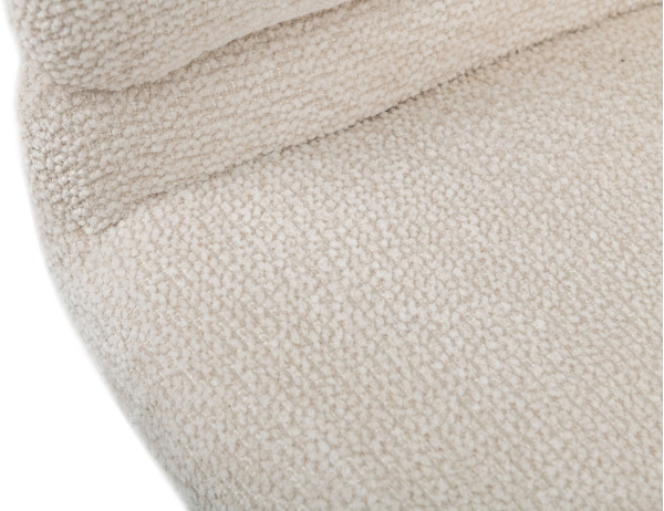 Стул поворотный Vetro Mebel R-180 Молочная туча/капучино-7