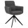 Стілець поворотний Vetro Mebel R-185 Антрацит/чорний