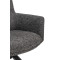 Стілець поворотний Vetro Mebel R-185 Антрацит/чорний-6-thumb