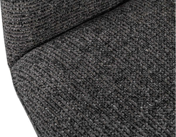 Стілець поворотний Vetro Mebel R-185 Антрацит/чорний-7