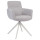 Стілець поворотний Vetro Mebel R-185 Сивий/білий