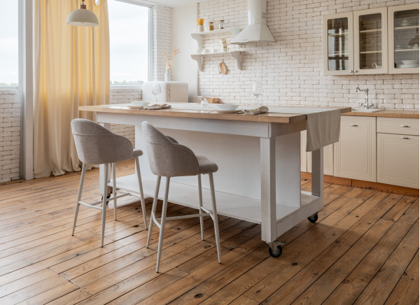 Полубарный стул Vetro Mebel B-236 Оксфорд/белый-2