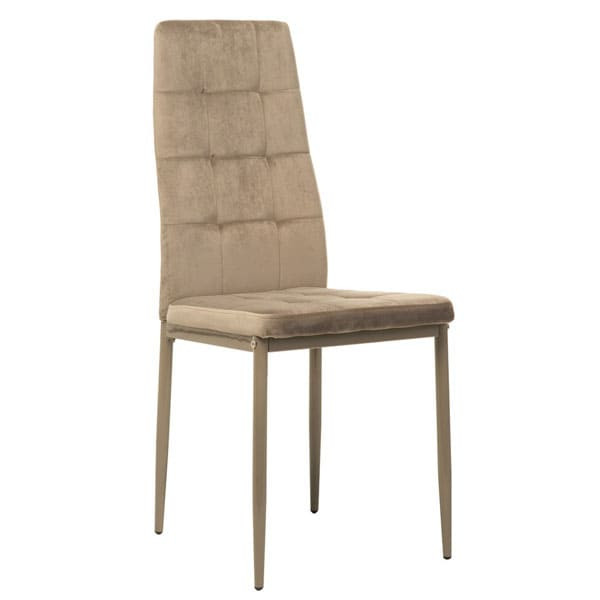 Стілець Vetro Mebel N-66-2 Капучіно велюр-0