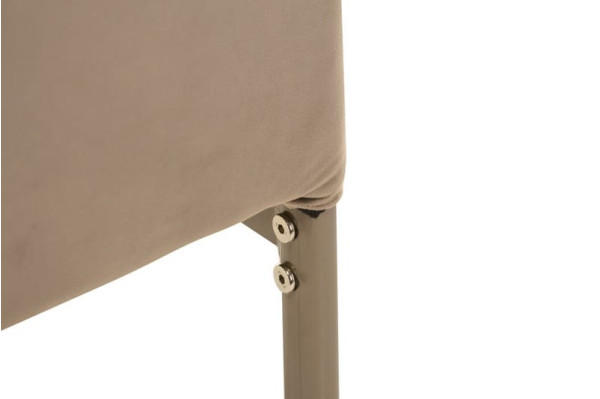 Стілець Vetro Mebel N-66-2 Капучіно велюр-8