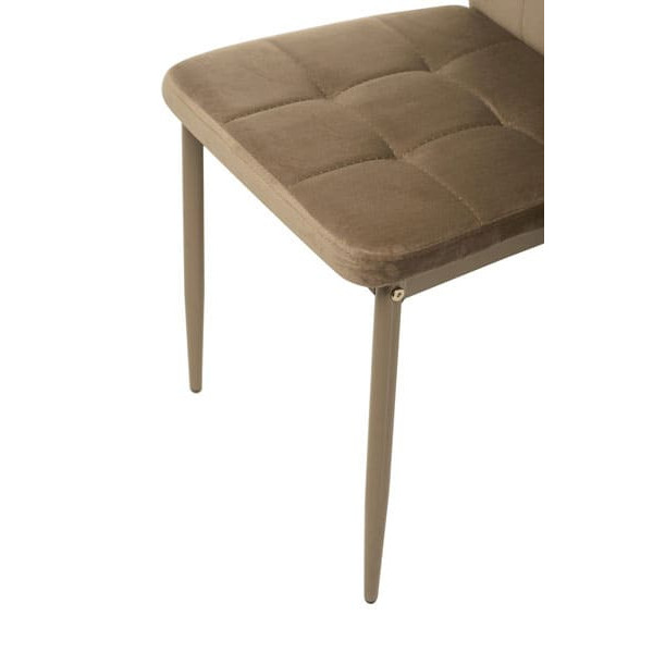 Стілець Vetro Mebel N-66-2 Капучіно велюр-9