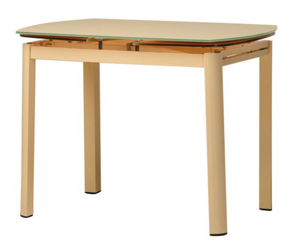 Стол раскладной обеденный Vetro Mebel T-600-2 Кремовый-2