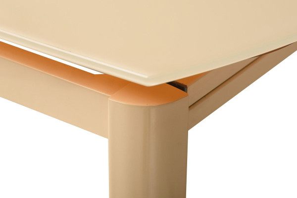 Стол раскладной обеденный Vetro Mebel T-600-2 Кремовый-6