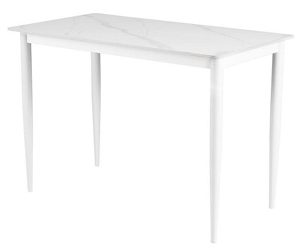 Керамічний стіл обідній Vetro Mebel TM-110 Білий мармур-білий-7