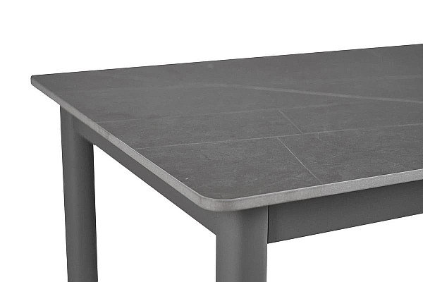 Керамічний стіл обідній Vetro Mebel TM-110 Петра грей-сірий-9