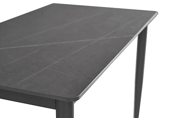 Керамічний стіл обідній Vetro Mebel TM-110 Петра грей-сірий-8