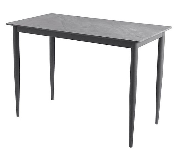 Керамический стол обеденный Vetro Mebel TM-110 Ребекка грей-серый-4