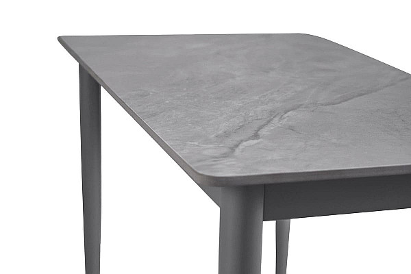 Керамический стол обеденный Vetro Mebel TM-110 Ребекка грей-серый-7