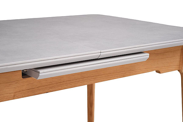 Керамічний стіл розкладний обідній Vetro Mebel TM-120 Бардиліо лайт-бук-39