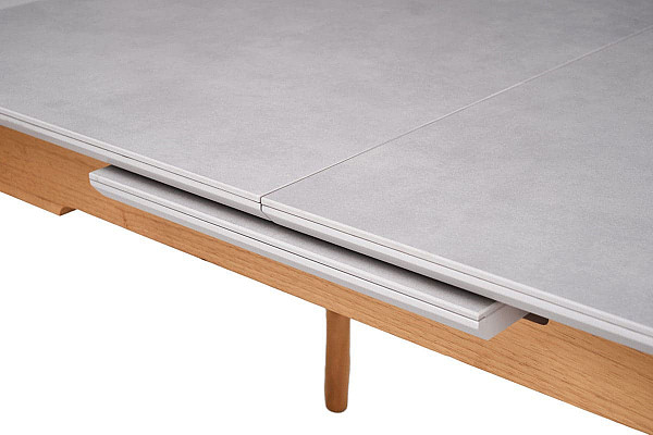 Керамічний стіл розкладний обідній Vetro Mebel TM-120 Бардиліо лайт-бук-41