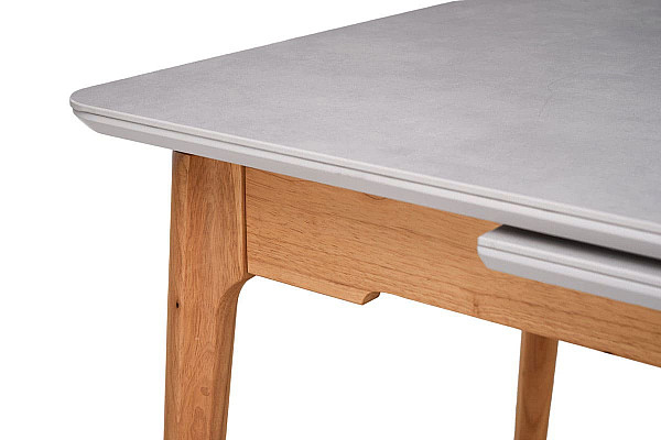 Керамічний стіл розкладний обідній Vetro Mebel TM-120 Бардиліо лайт-бук-42