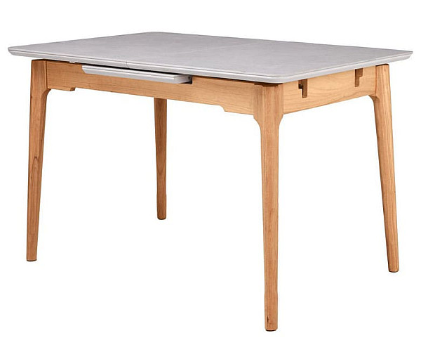 Керамічний стіл розкладний обідній Vetro Mebel TM-120 Бардиліо лайт-бук-34