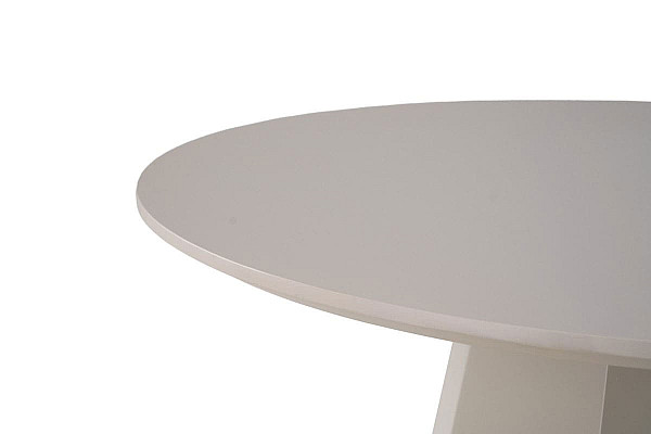 Обідній круглий стіл Vetro Mebel TM-200-1 Поліуретановий МДФ Теплий пісок-16