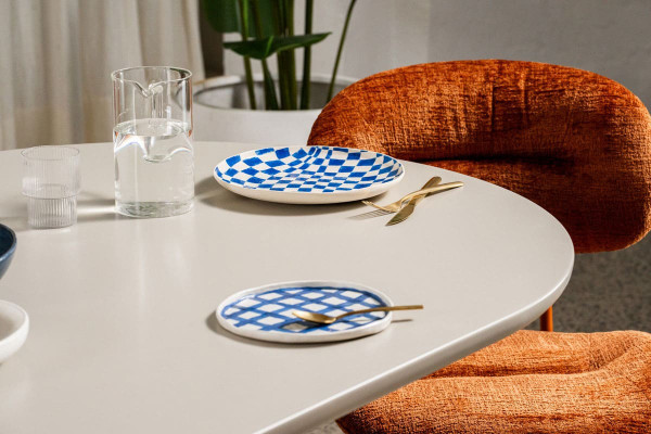 Стол обеденный Vetro Mebel TM-210 Полиуретановый МДФ Теплый песок-16