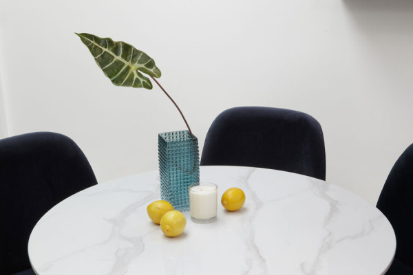 Обеденный стол Vetro Mebel T-320 Агария белый мрамор-7