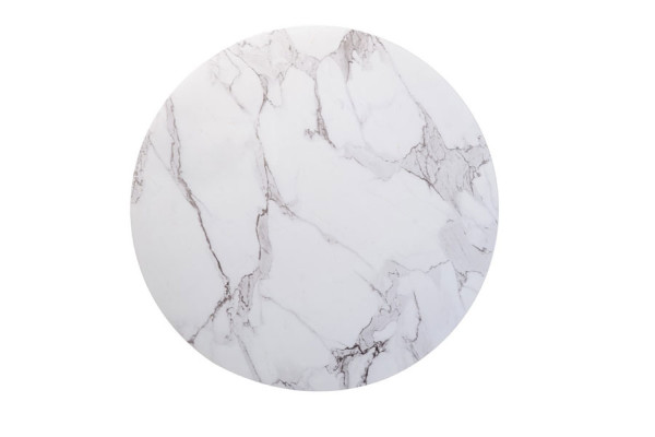 Обідній стіл Vetro Mebel T-321 Сівелла білий мармур-3